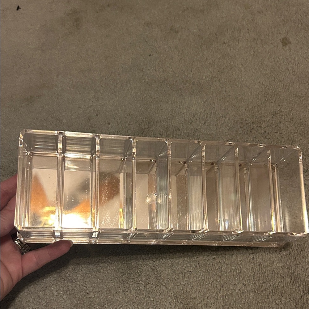 Clear Acrylic Organizer